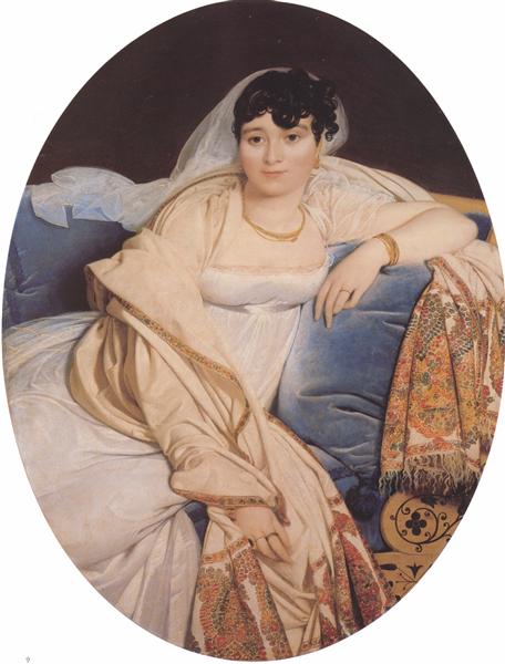 Portret Marie -françoise Rivière - 1806