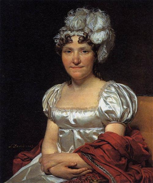Porträt von Margarita Carlota David - 1813