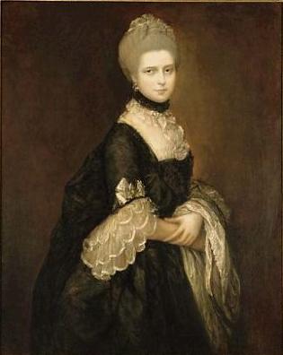Portretul lui Maria Walpole - Contesa lui Waldegrave - Ulterior Ducesa de Gloucester