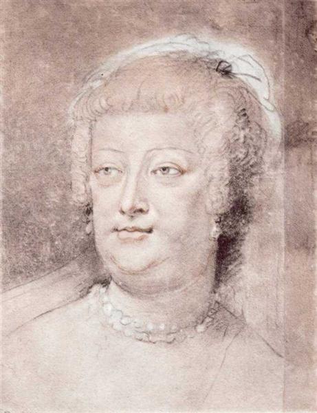 Portret Marii de Médicis - 1622