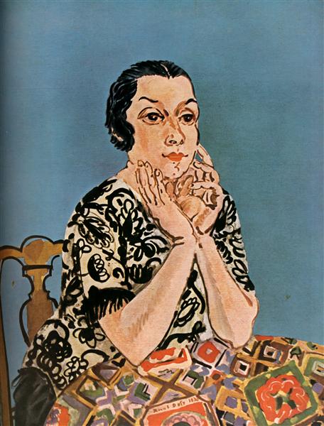 Retrato da Sra. DUFY - 1930