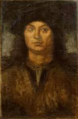 Portrait de Perugino - Après Raphaël