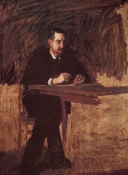 Professeur William D. Marks - Portrait de 1886