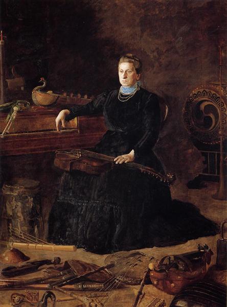 Portrait de Sarah Sagehorn Frishmuth - 1900