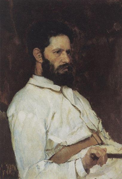 Portrait du sculpteur Mark Matveevitch Antakolsky - 1884