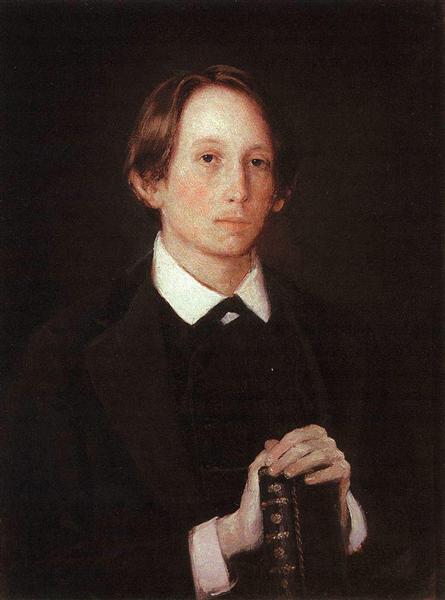 Portrét umělce Am Vasnetsov - 1878