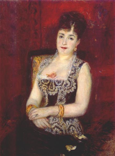 Portrait de la comtesse Pourtales - 1877