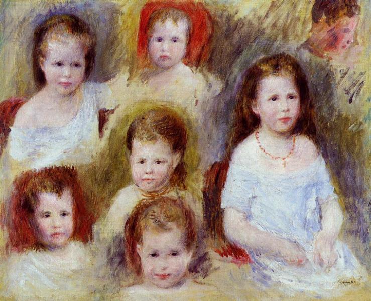 Portraits de María Sofía Chocquet - 1876