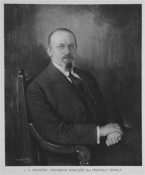 Portrait of Přemysl Šámal