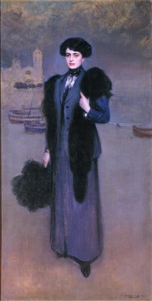 Portrait de Dolors Vidal - 1911