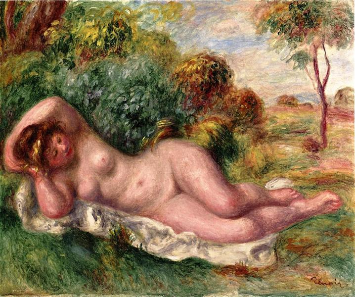 Renconcé nu (l'épouse du boulanger) - 1902