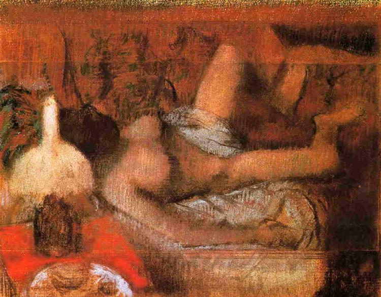 Naked Reclined - 1885