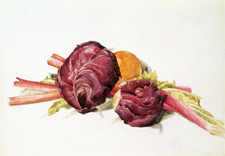 Rote Coles - Ruibarbo und Orange - 1929