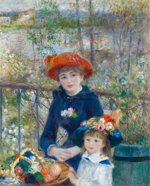 Sur la terrasse - 1881