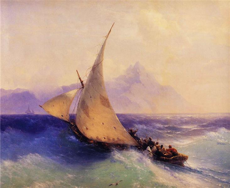 Redning til søs - 1872
