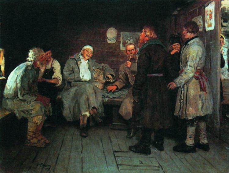 Återvänder från kriget - 1877