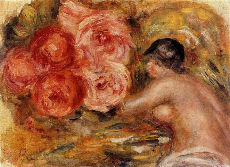 Rosas og studie av Gabrielle - 1915