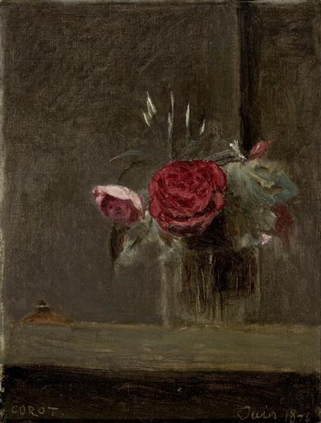 Rosas i et glas - 1874