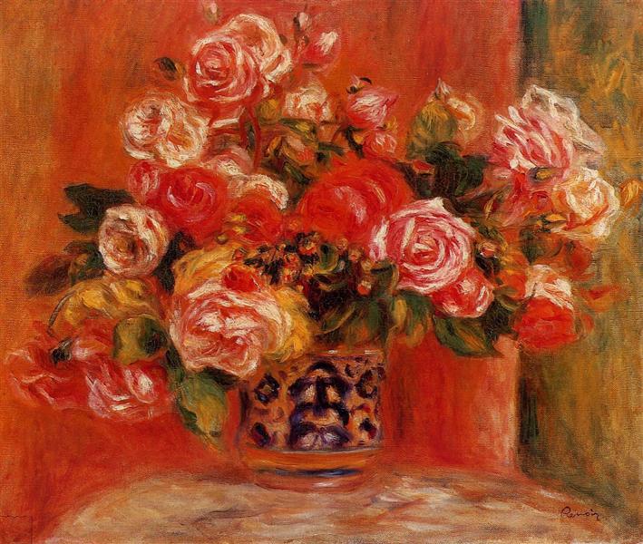 Rosas i en vase - 1914