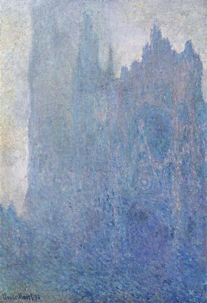 Catedral de Rouen no nevoeiro - 1894