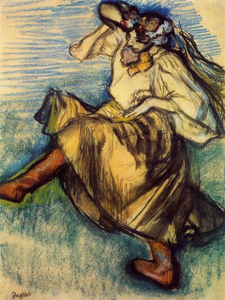 Dansatori ucraineni - 1899