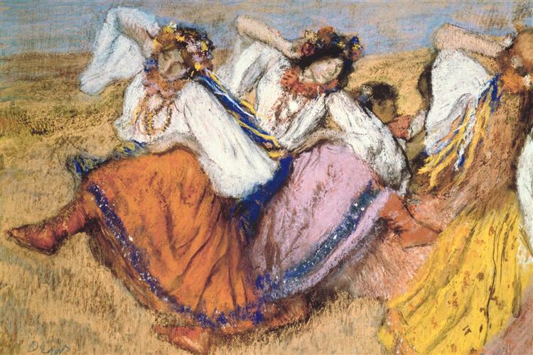 Dansatori ucraineni - 1899