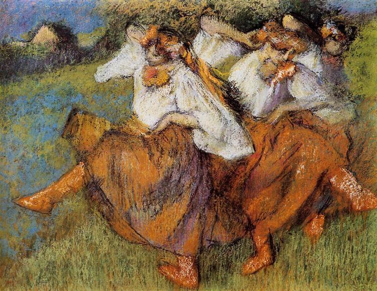 Ukraynalı dansçılar - 1899