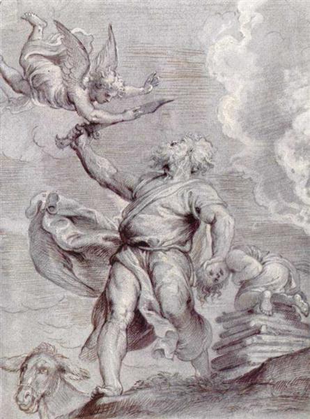 Sacrificio di Abraham - 1608