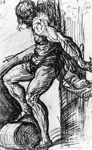 San Sebastián nella Resurrezione di Altinin Brescia - 1520