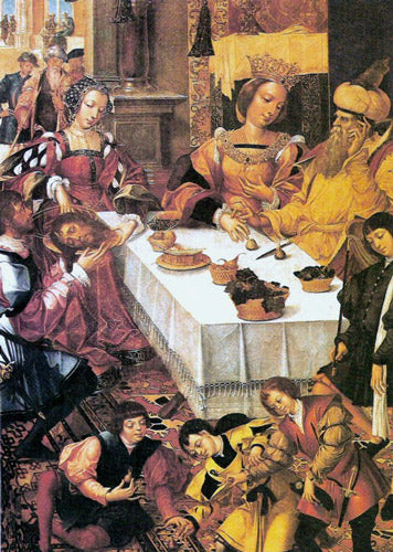 Salle prezentuje v čele svatého