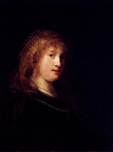 Saskia con velo - 1634