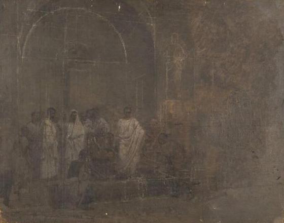 सीनेट में जूलियो सेसर - 1875