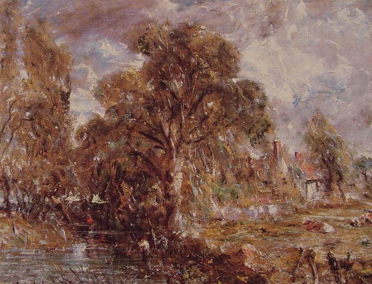 Scena in un fiume 2 - 1837