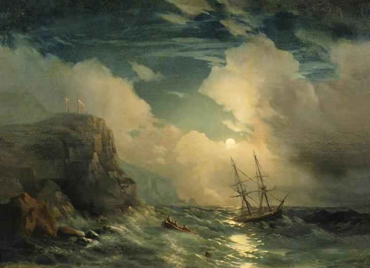 Paesaggio marino - 1856