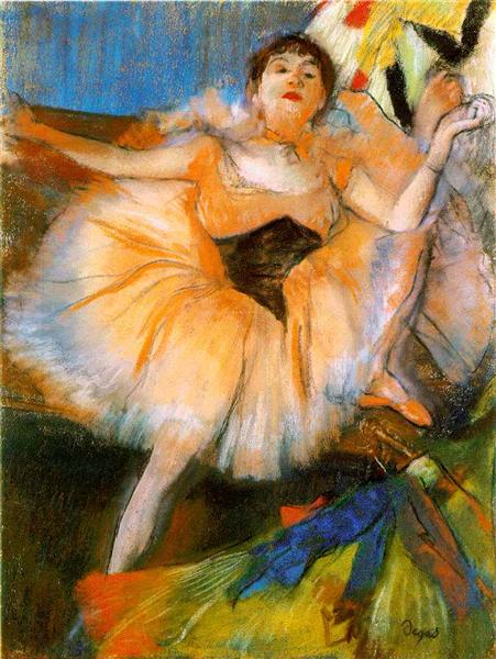 Ballerina sentada - 1880