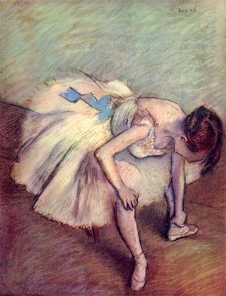 Dançarina Sentada - 1883