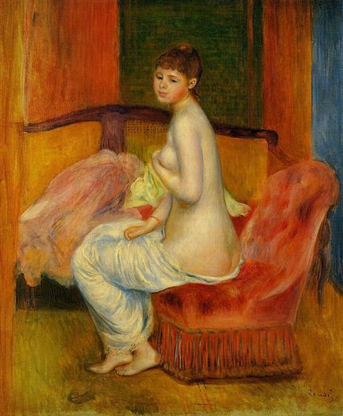 Desnudo Sentado (En El Este) - 1885