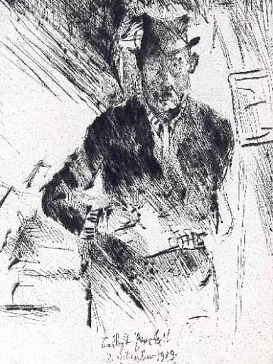 自画像-1919