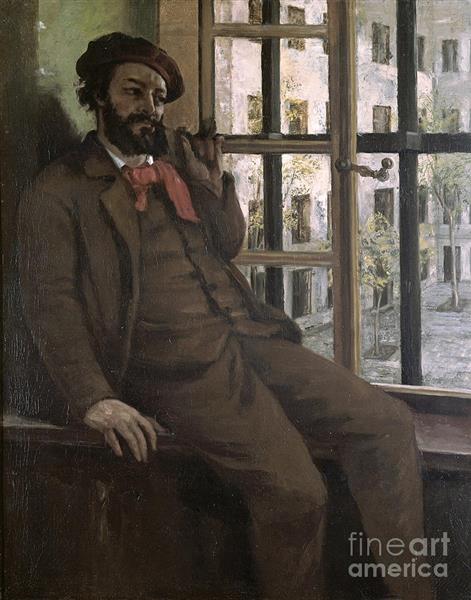 Self -Portrait in Sainte Pelagie - 1873