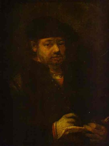 Self -Portrait s skicářem - 1657