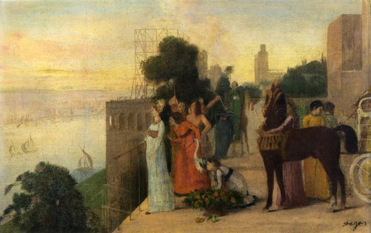 Semiramis bygger en by - 1861