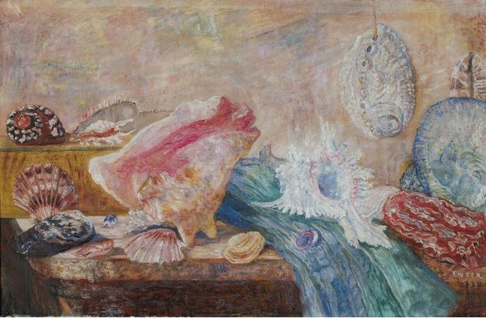 Shells and seafood - 1889