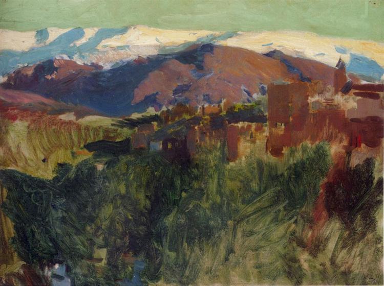 Sierra Nevada de l'Alhambra - Grenade - 1910