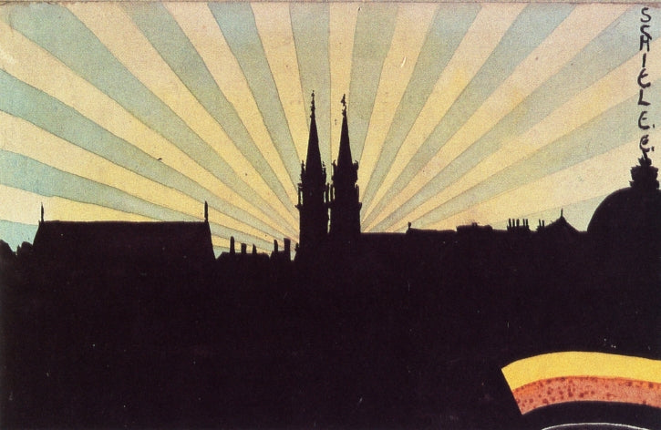 Klosterneuburg Silhouette - 1906