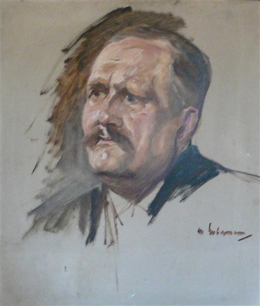 Szkic do portretu Friedricha Naumanna