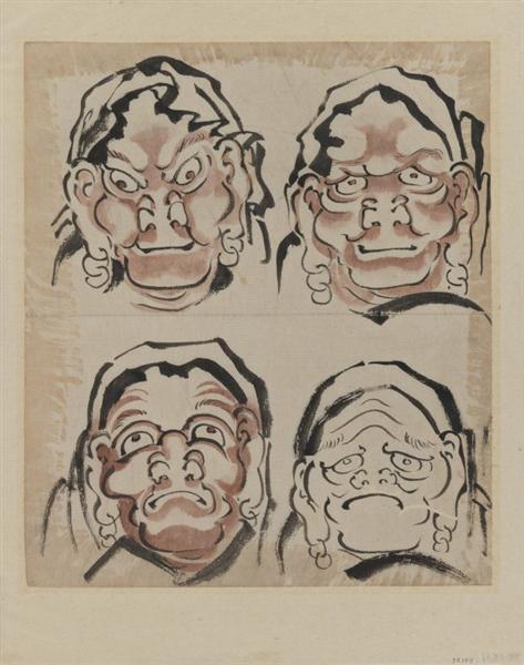 Fire -faced Sketch