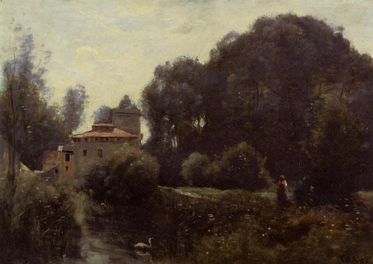 Ricordo la Villa Borghese - 1855