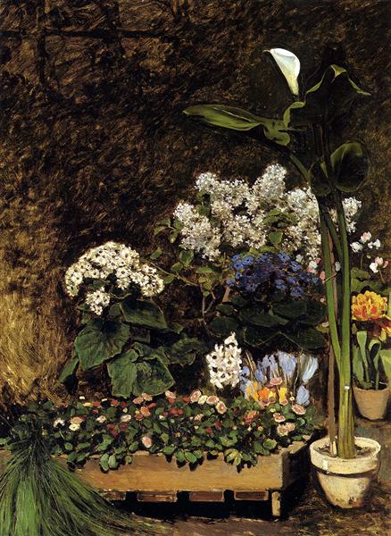 Vårblommor - 1864