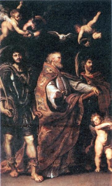 San Jorge mit San Mauro und Papiano