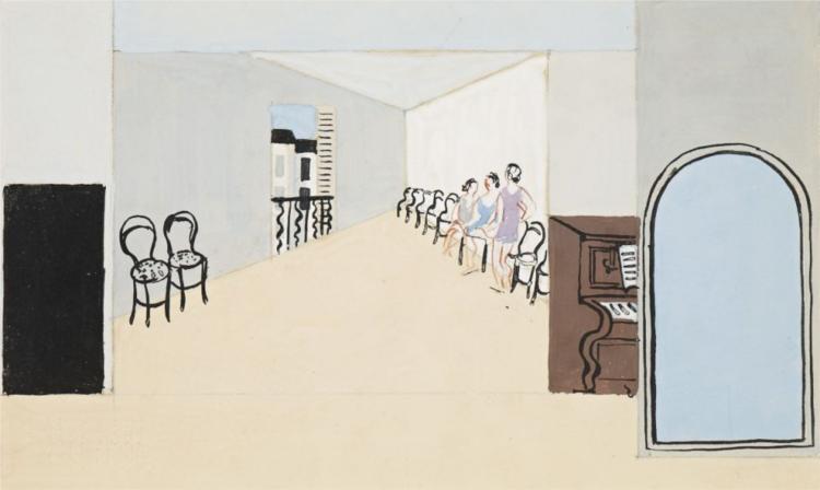 Scéographie pour Diaghilev Ballet - Roméo et Julieta - 1925